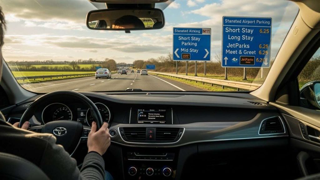 Driving Yourself and Parking at Stansted Airport