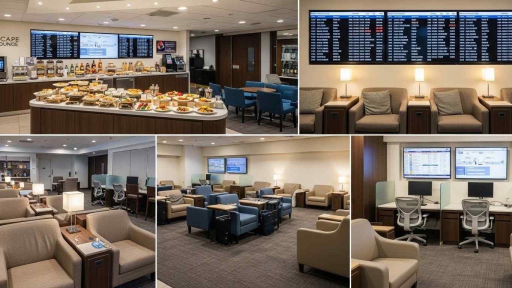 Facilities Inside the Escape Lounge