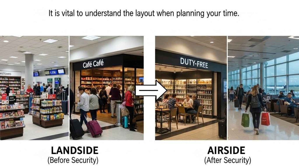 Location of Shops Before vs. After Security