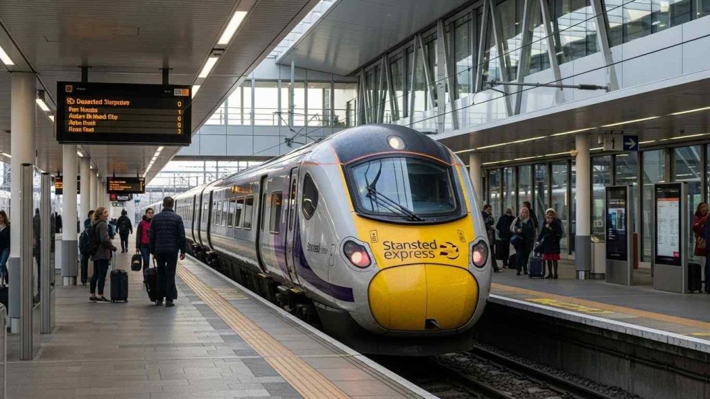 Travelling by Train: Stansted Express