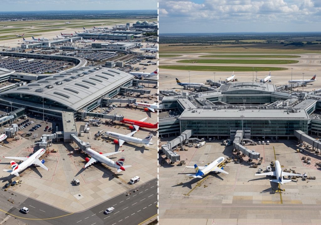 Gatwick Airport A Tale of Two Terminals north and south