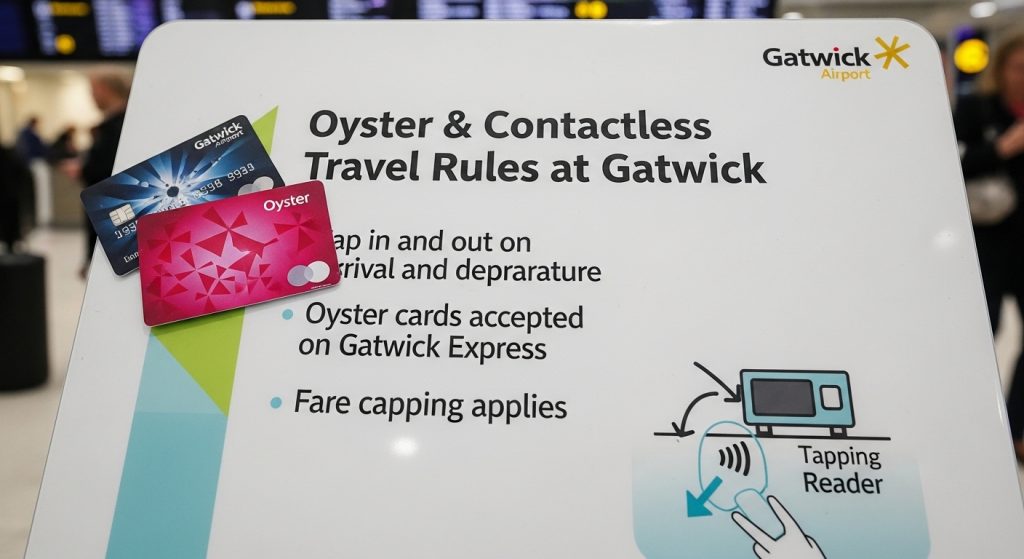 Oyster & Contactless Travel Rules at Gatwick
