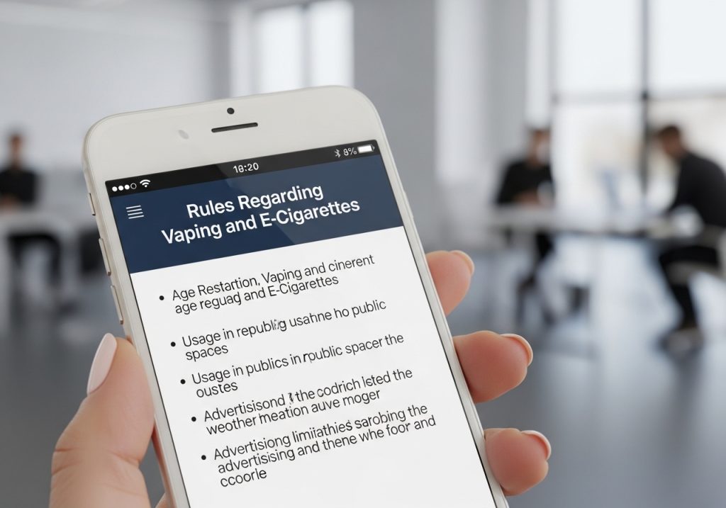 Rules Regarding Vaping and E Cigarettes