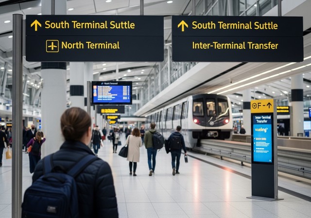 What happens if you forget which gatwick terminal vueling uses