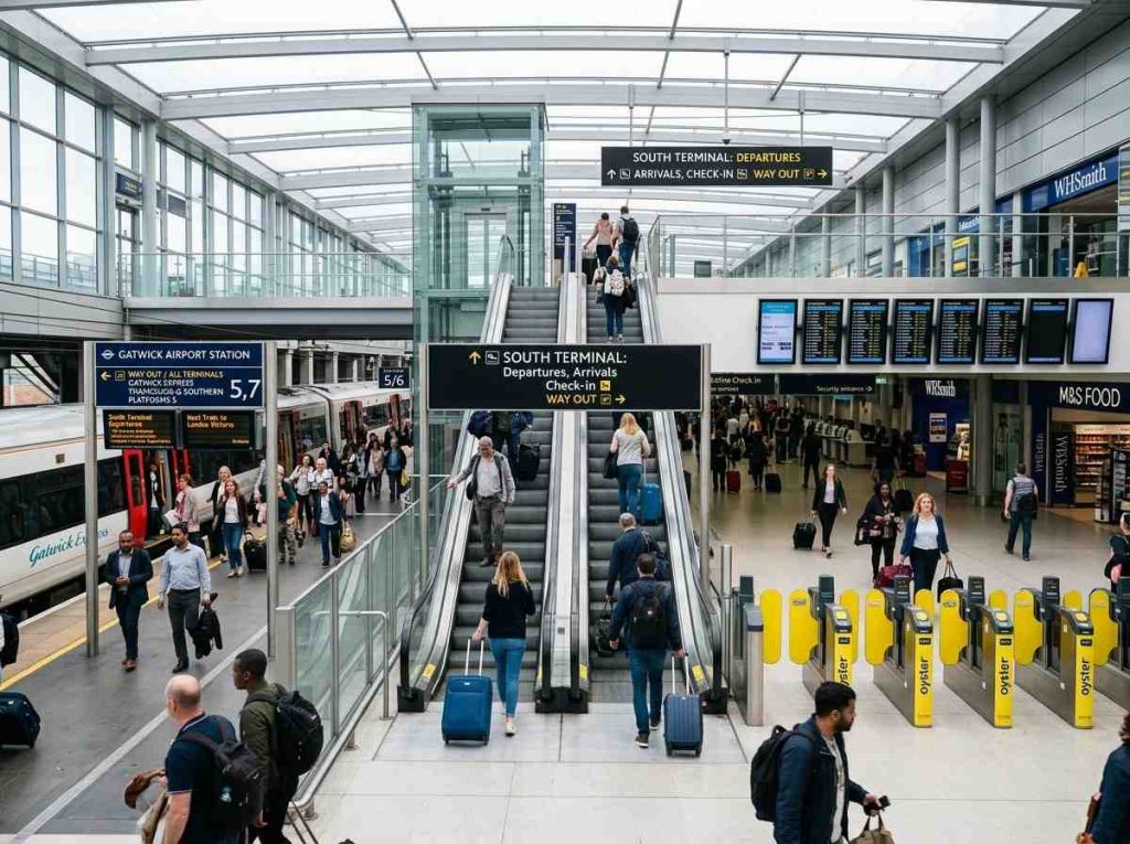 Exactly Where Is Gatwick Airport Train Station Located