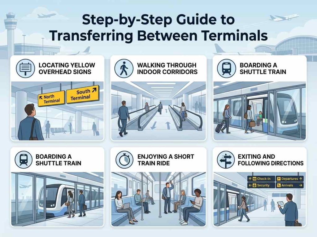 Step by Step Guide to Transferring Between Terminals