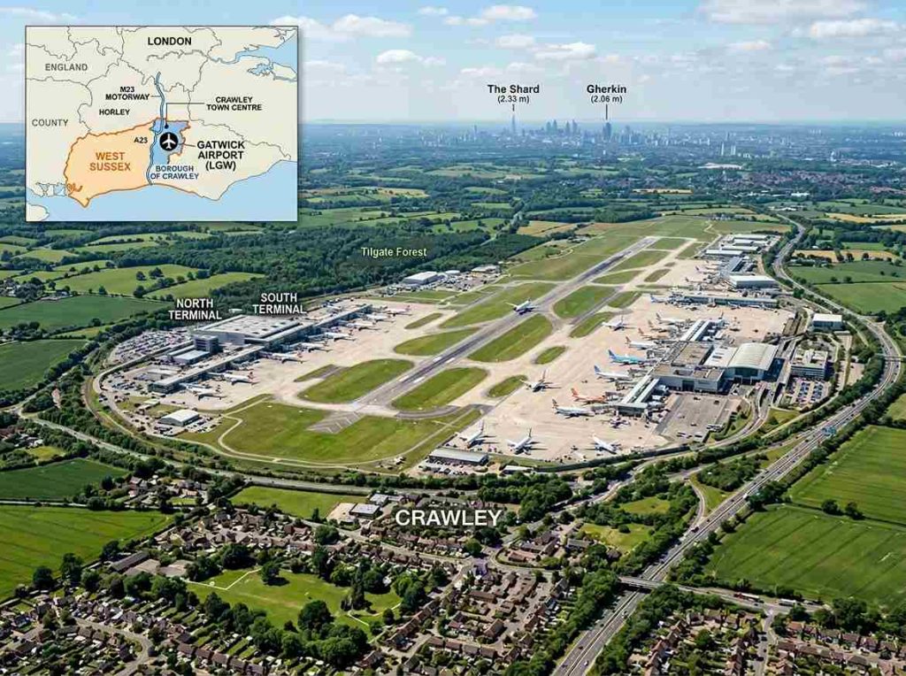 What County Is Gatwick in and Why Does It Matter